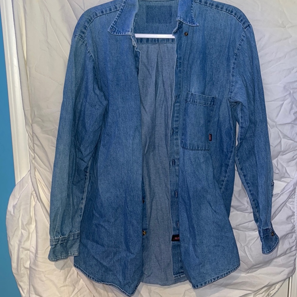 Button up jean jacket